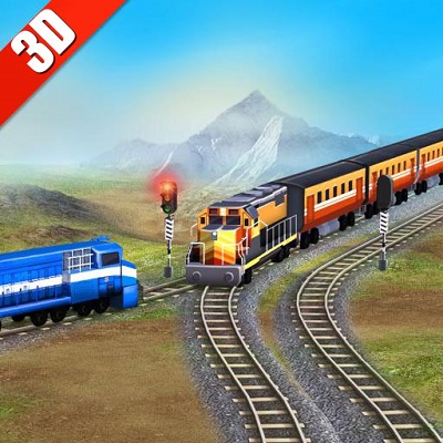 Train Racing Games 3D 2 Player MOD APK